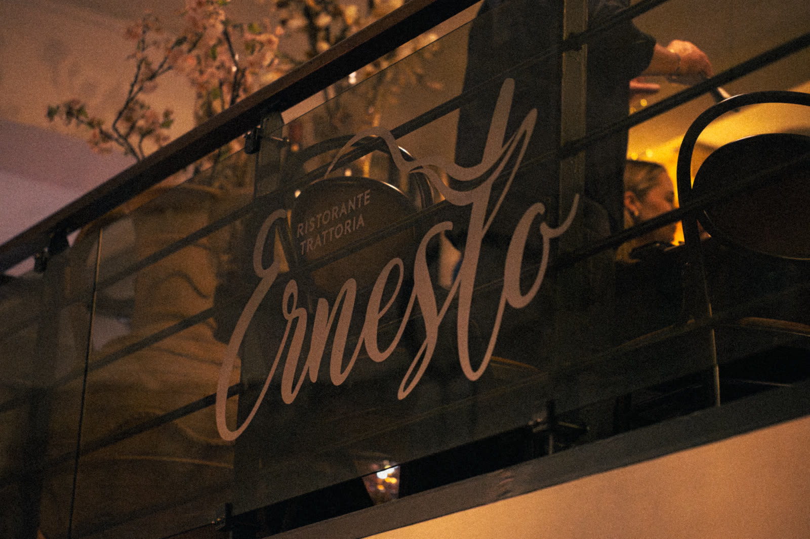 Ernesto Ristorante Kalmar — chef plating a dish