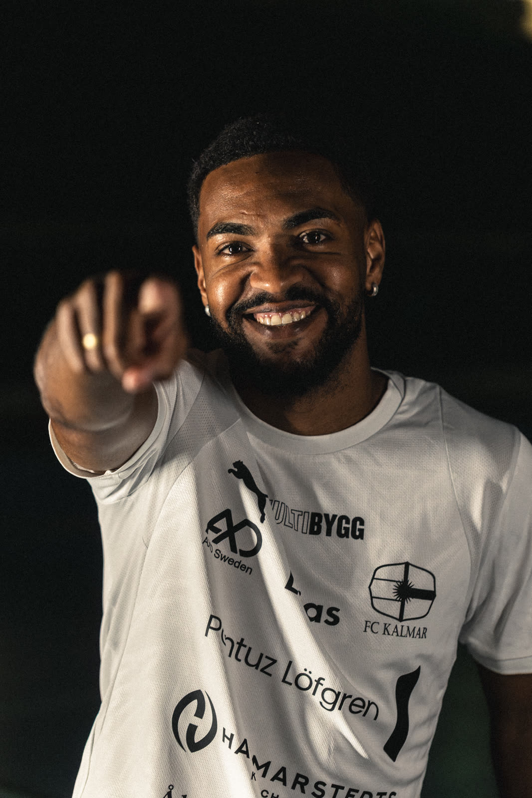 FC Kalmar futsal player on court — Swedish champions SM-guld 2026