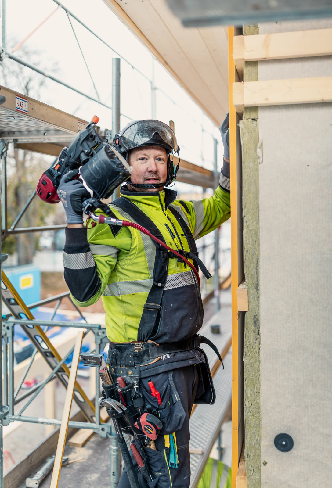 Hansa Bygg residential project in Kalmar — exterior view