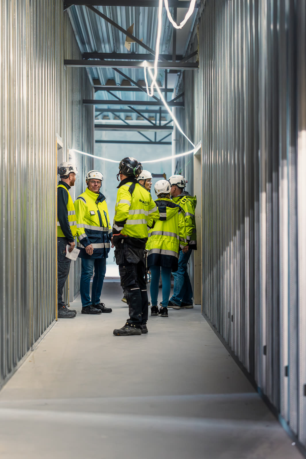 Hansa Bygg project in Kalmar — exterior detail