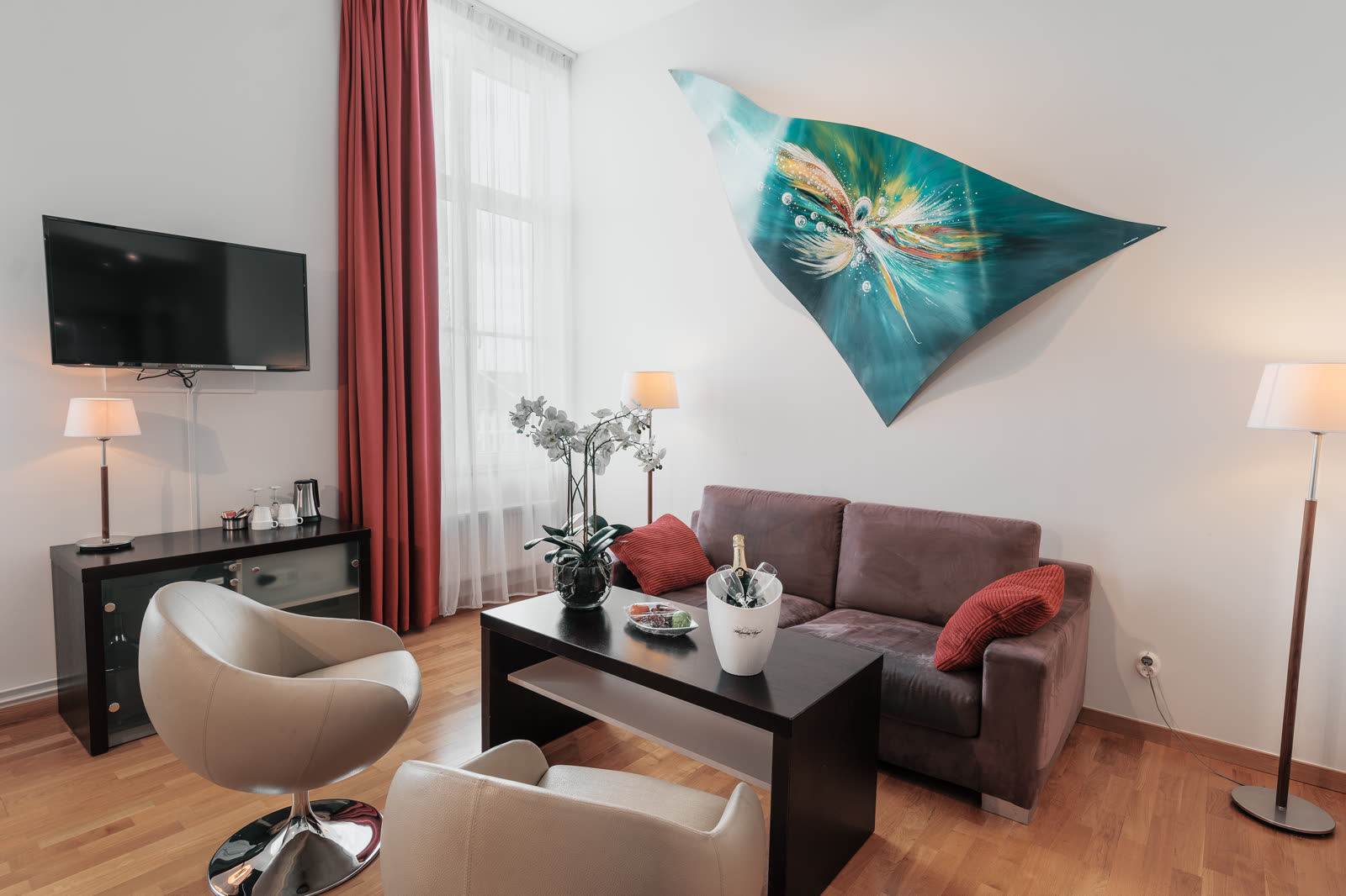 Hotel Skansen Färjestaden Öland — interior atmosphere