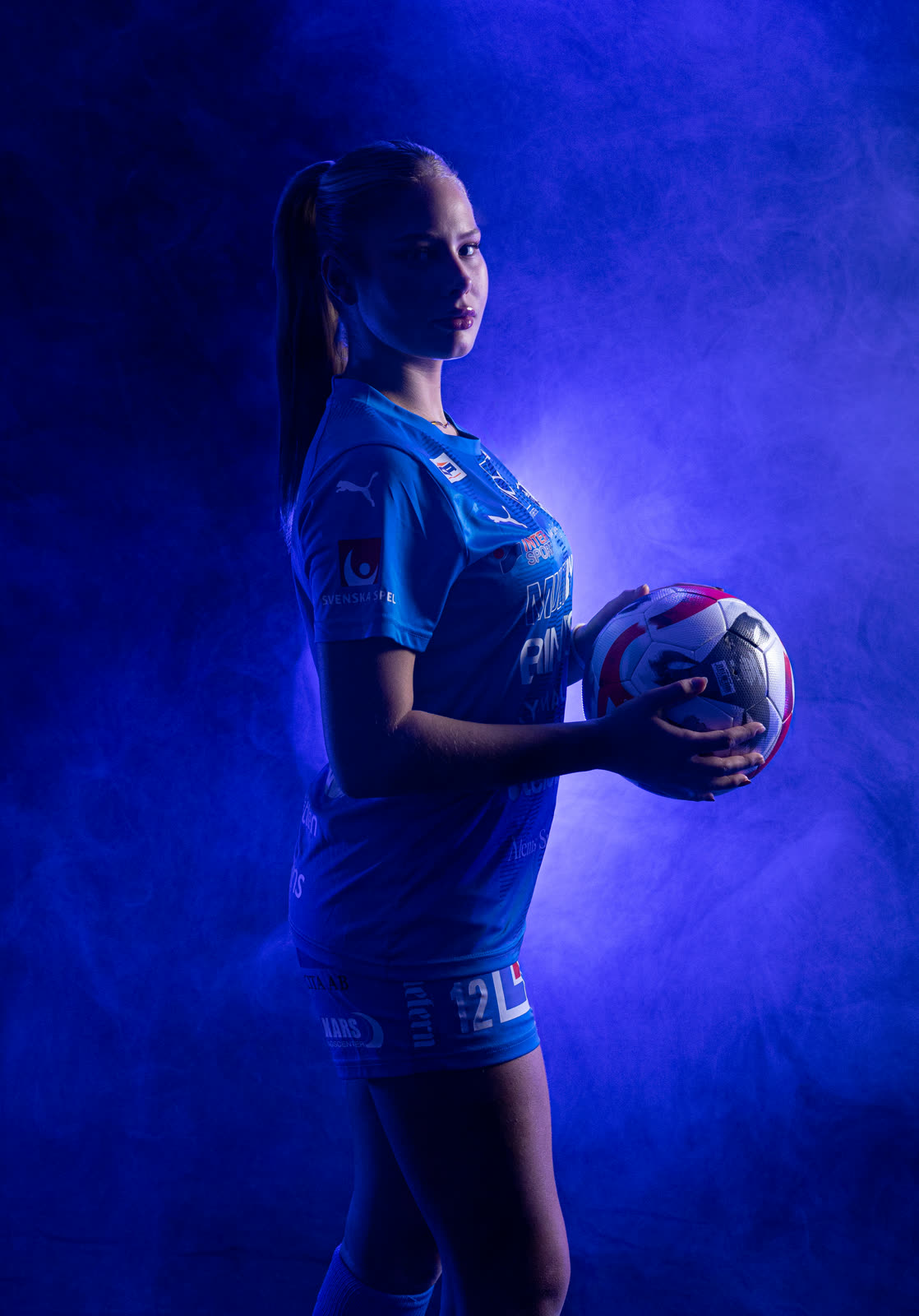 IFK Kalmar football team studio group portrait